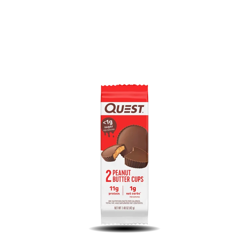 PEANUT BUTTER CUPS 42 G QUEST