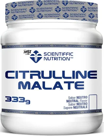 citrulline malate CITRULLINE MALATE 333 G SCIENTIFFIC NUTRITION