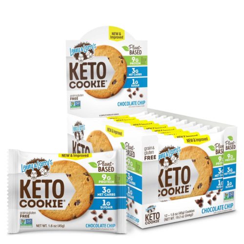 THE KETO COOKIE CAJA (12X45G) LENNY & LARRY´S