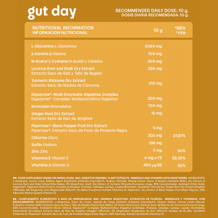 GUT DAY 150 G BELEVELS
