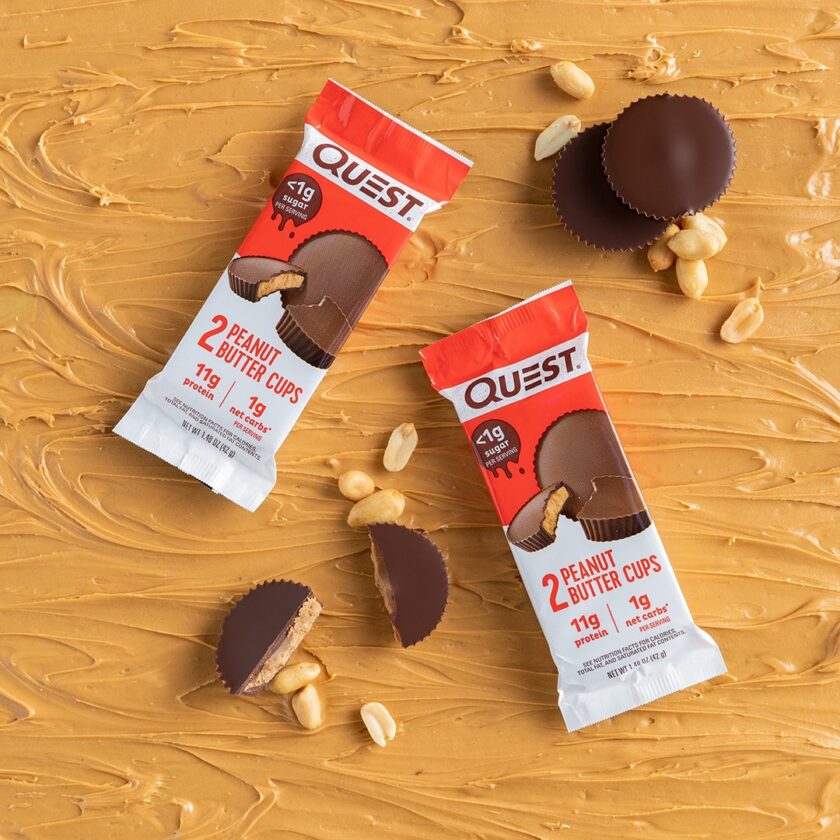 PEANUT BUTTER CUPS 42 G QUEST
