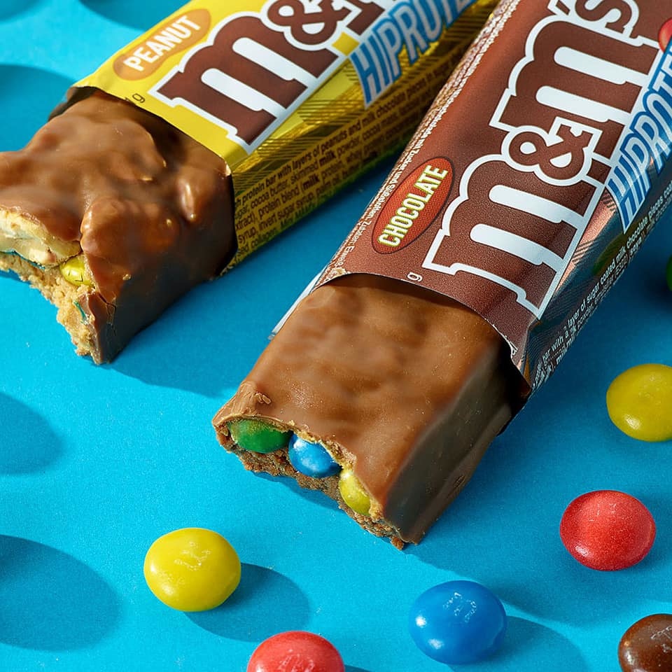 m&ms chocolate 3 PROTEIN BAR 51 G M&M's