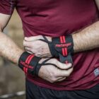 RED LINE WRISTWRAPS STRAP DE MU?ECAS HARBINGER