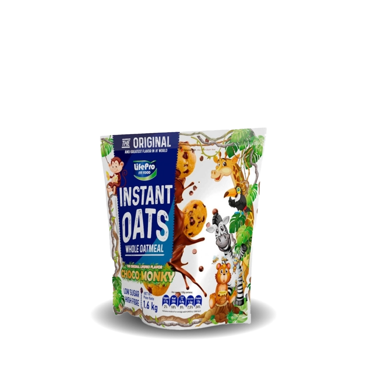 life-pro-instant-oats-premium-fit-food-16kg-harina-de-avena Instant Oats Premium Life Pro Fit Food 1.6kg