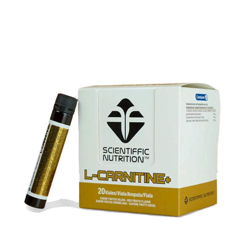 L-CARNITINE+ VIAL 30ML FRUTOS ROJOS SCIENTIFFIC NUTRITION
