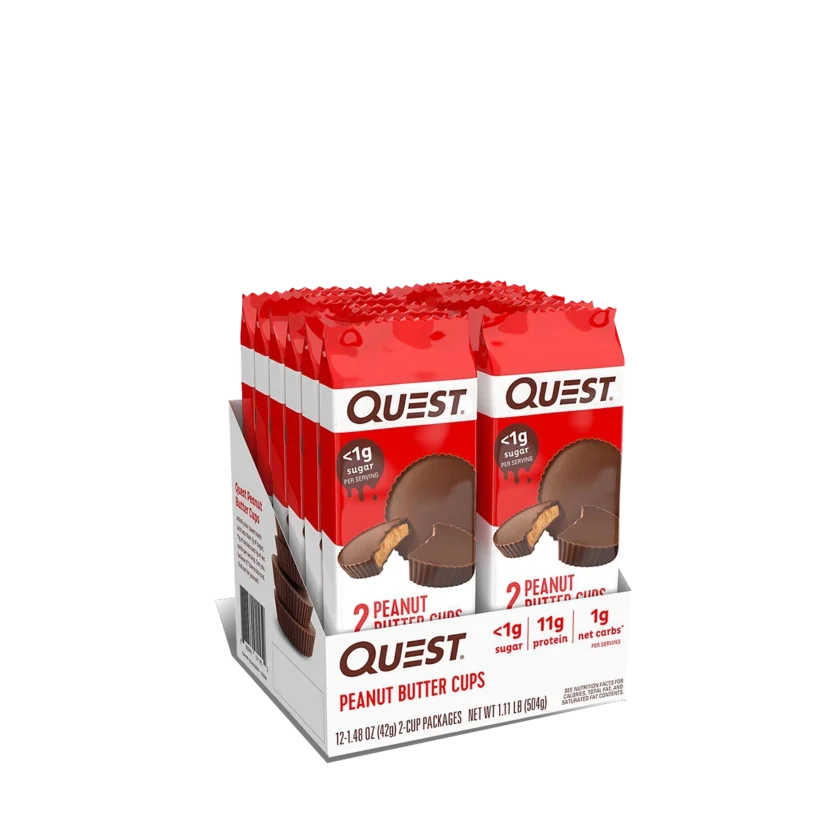 PEANUT BUTTER CUPS 42 G QUEST