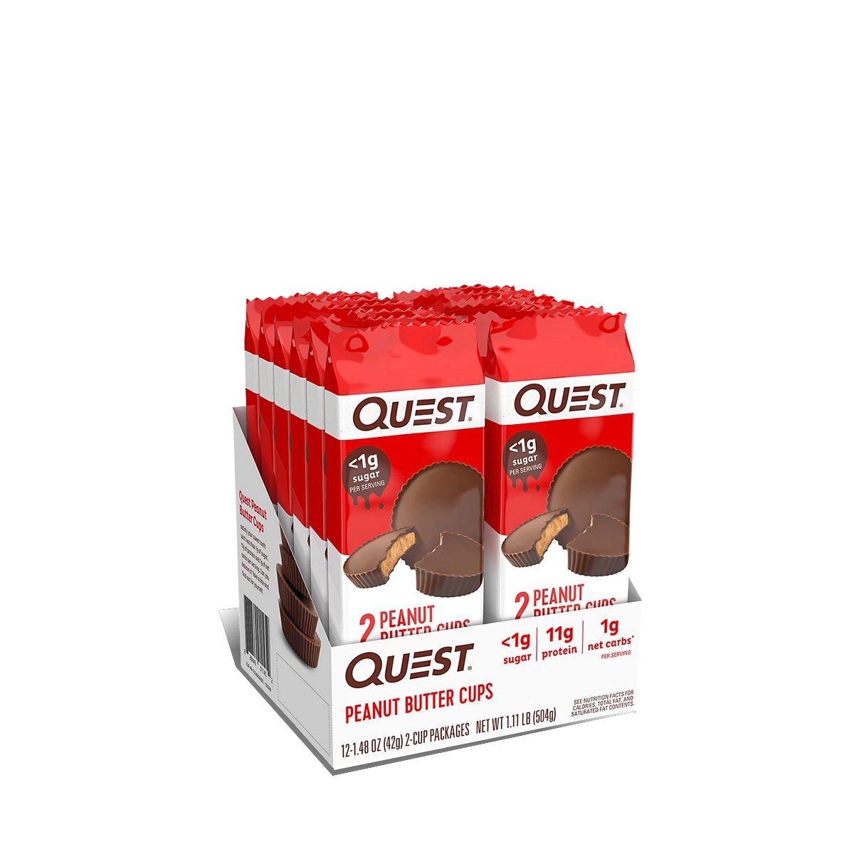 PEANUT BUTTER CUPS 42 G QUEST