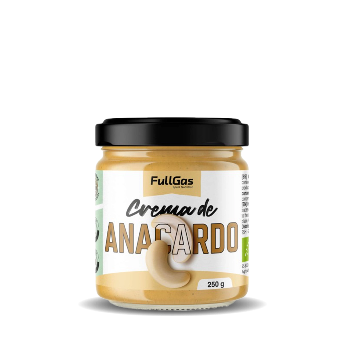 CREMA DE ANACARDOS 250 G FULL GAS