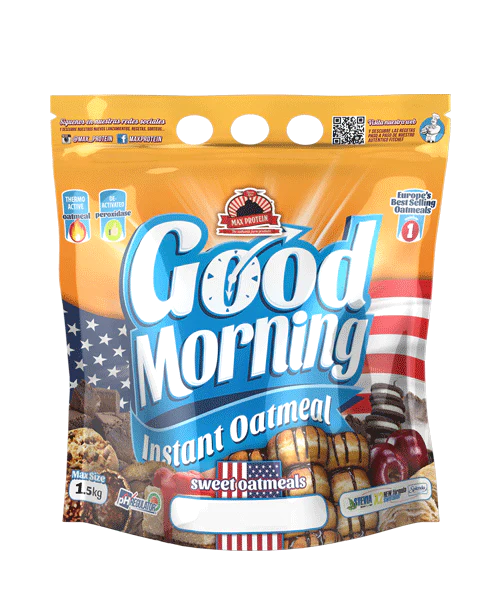 GOOD MORNING INSTANT HARINA AVENA 1,5 Kg MAX PROTEIN