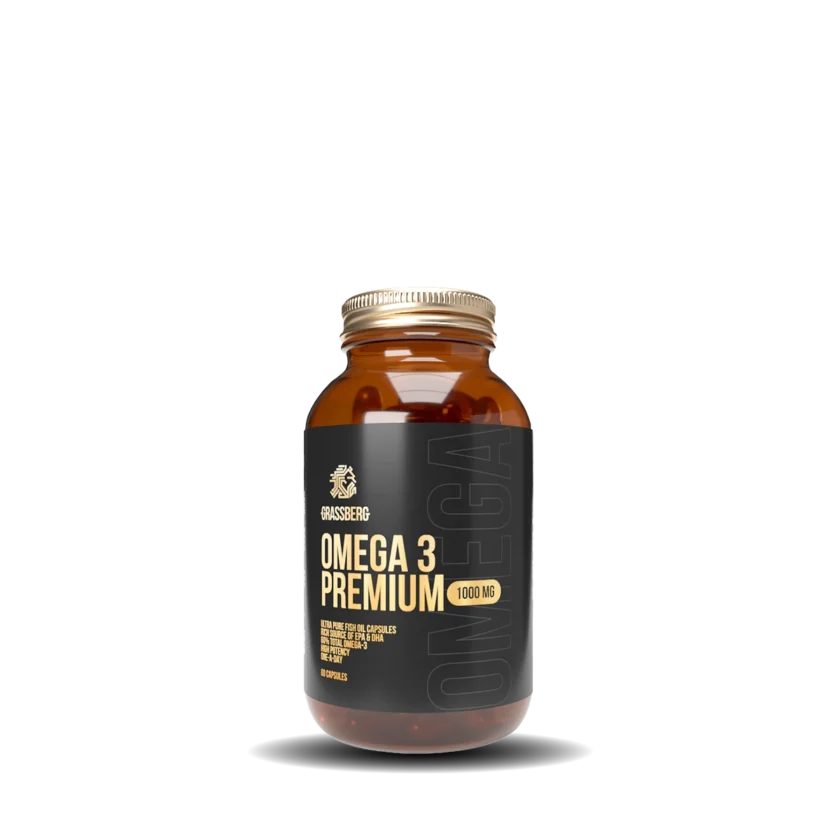 OMEGA 3 PREMIUM 1000 MG GRASSBERG