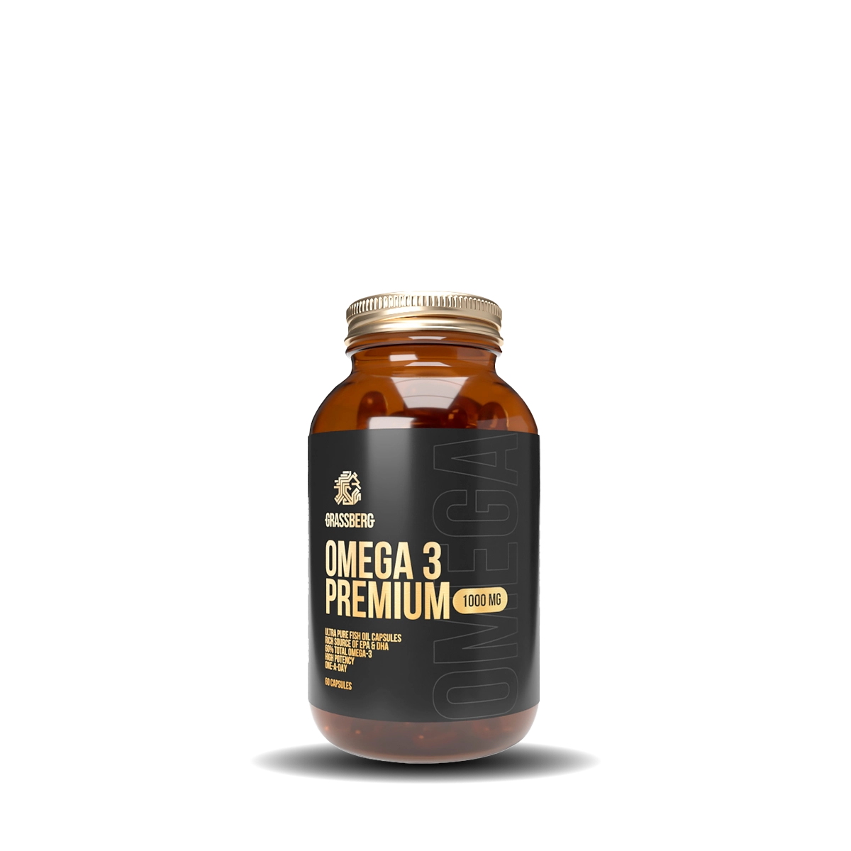 OMEGA 3 PREMIUM 1000 MG GRASSBERG
