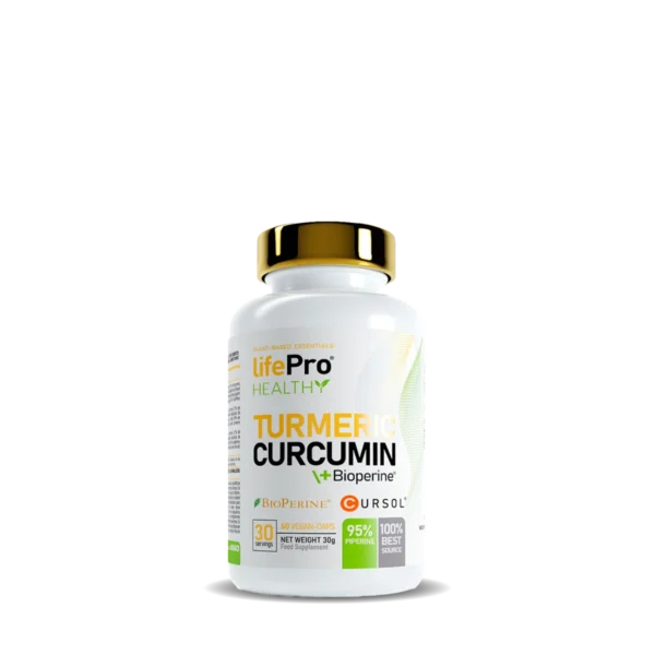 TURMERIC CURCUMIN+BIOPERINE 60 VEGANCAPS