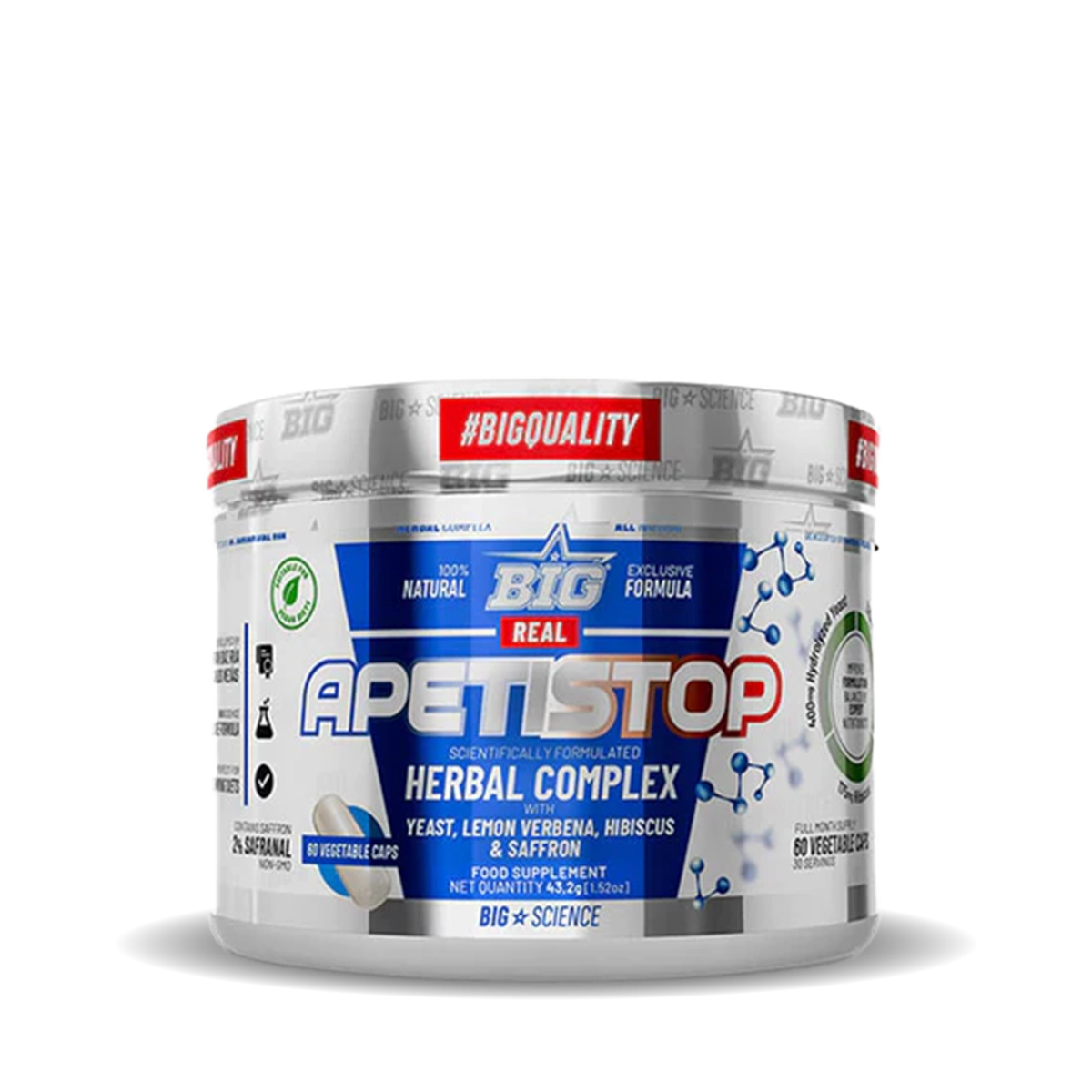 REAL APETISTOP - 60 CAPS BIG