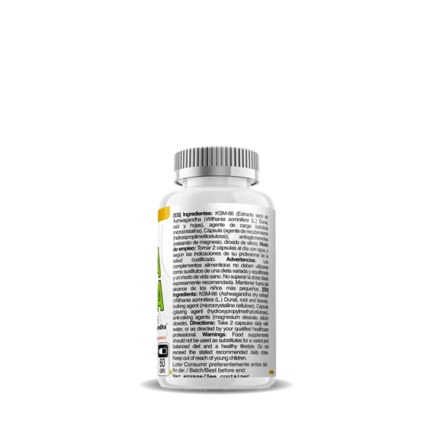 ASHWAGANDHA KSM-66 60 C?PSULAS FULL GAS