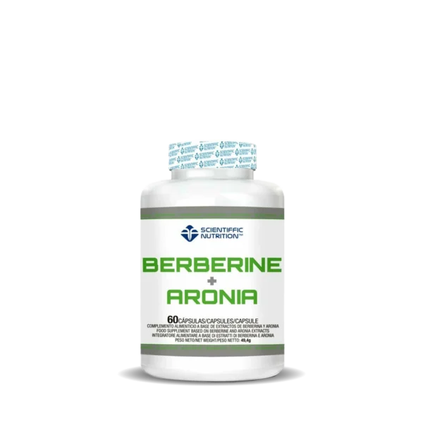 BERBERINE + ARONIA 60 CAPSULAS SCIENTIFFIC NUTRITION
