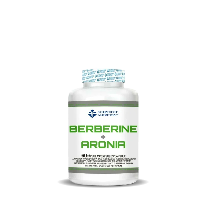 berberine-aronia.webp BERBERINE + ARONIA 60 CAPSULAS SCIENTIFFIC NUTRITION