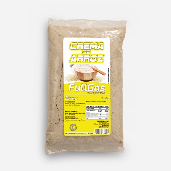 CREMA DE ARROZ 1 KG FULL GAS