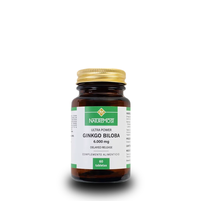 GINKO BILOBA ULTRA POWER 60 TABLETAS NATUREMOST