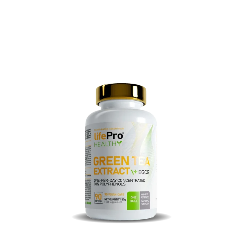 GREEN TEA EXTRACT + EGCG 90 VEGAN CAPS LIFE PRO