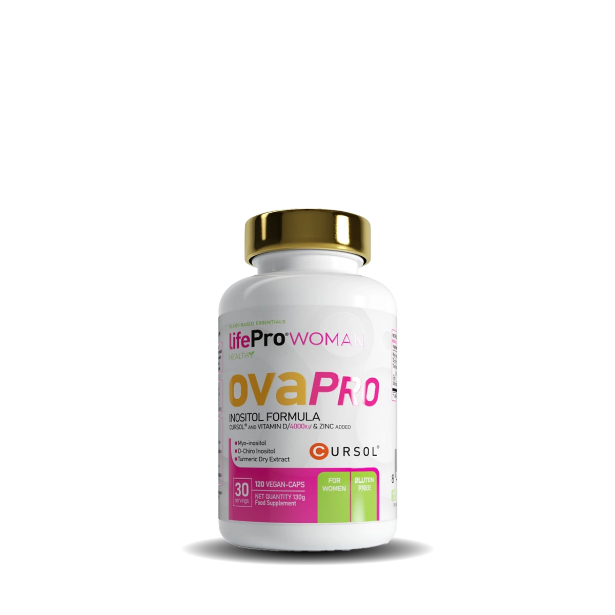 Life Pro Ovapro Myo Inositol 120 Vegancaps