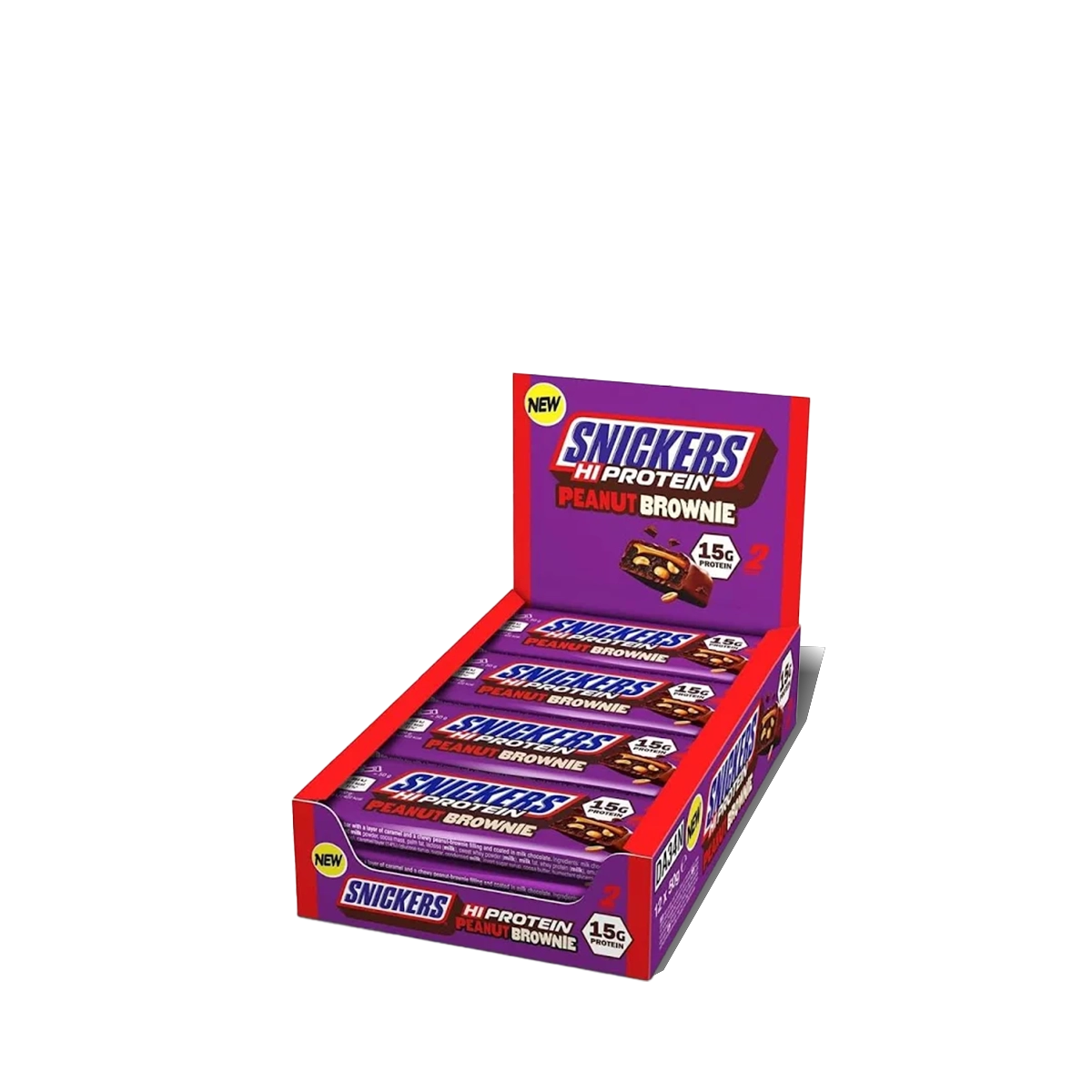 PEANUT BROWNIE  HI PROTEIN BAR 50 G SNICKERS