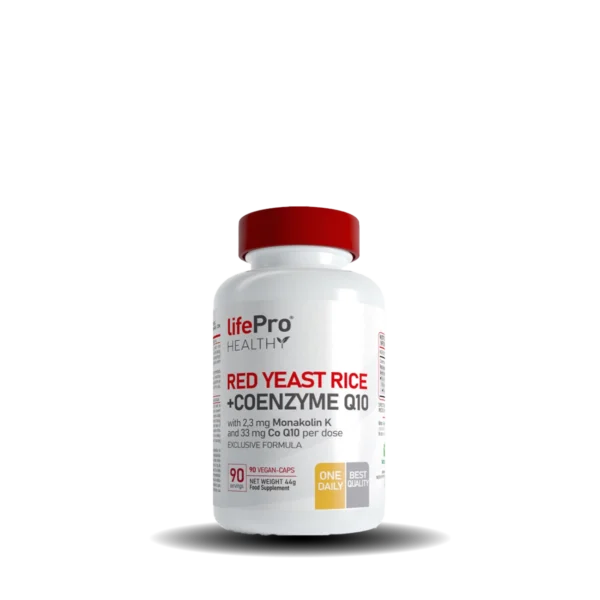 RED YEAST RICE + COENZIME Q10 90 CAPSULAS LIFE PRO