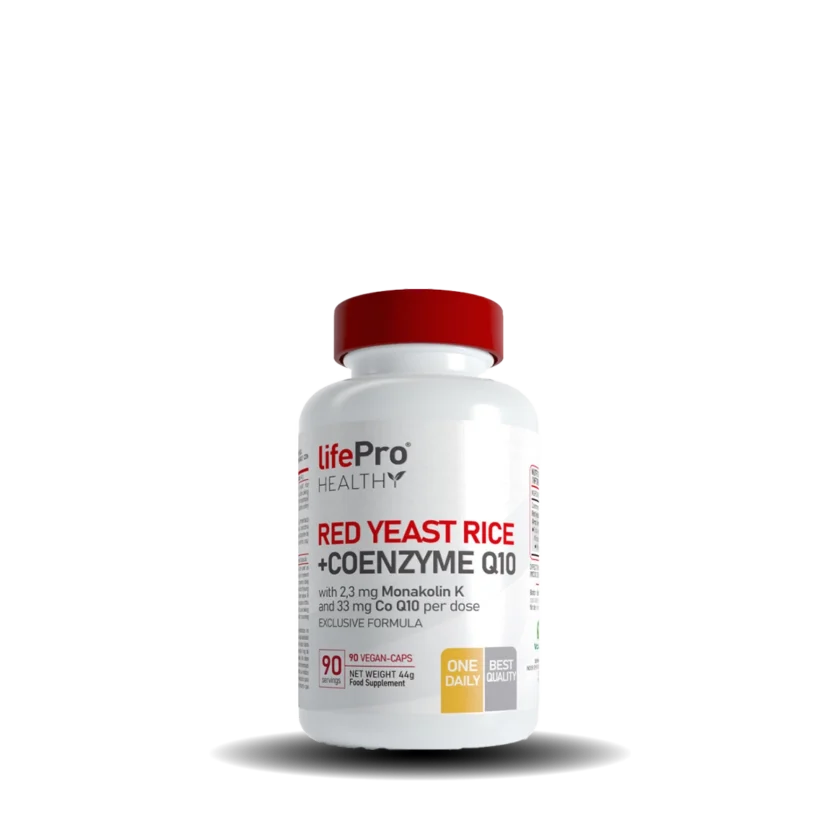 RED YEAST RICE + COENZIME Q10 90 CAPSULAS LIFE PRO