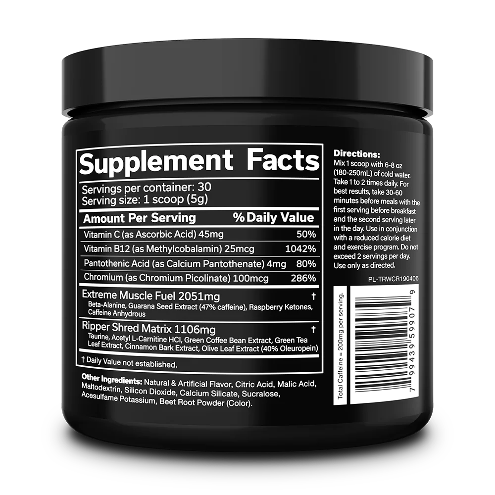 THE RIPPER! FAT BURNER 150 g JNX