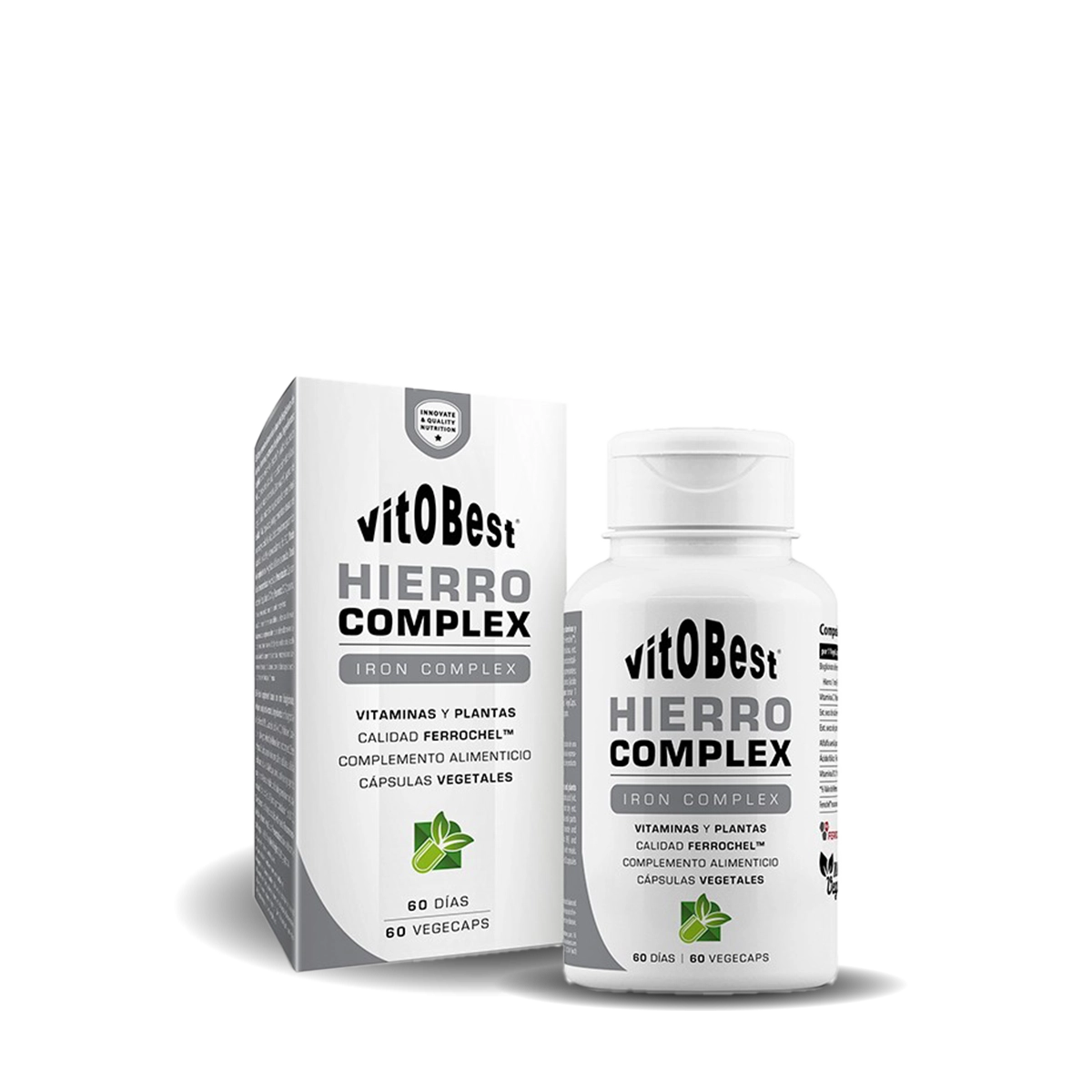 HIERRO COMPLEX | IRON COMPLEX 60 VEGECAPS VITOBEST