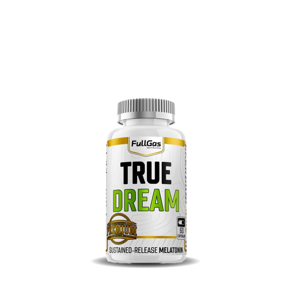 TRUE DREAM SLOW RELEASE MELATONIN 60 C?PSULAS FULL GAS