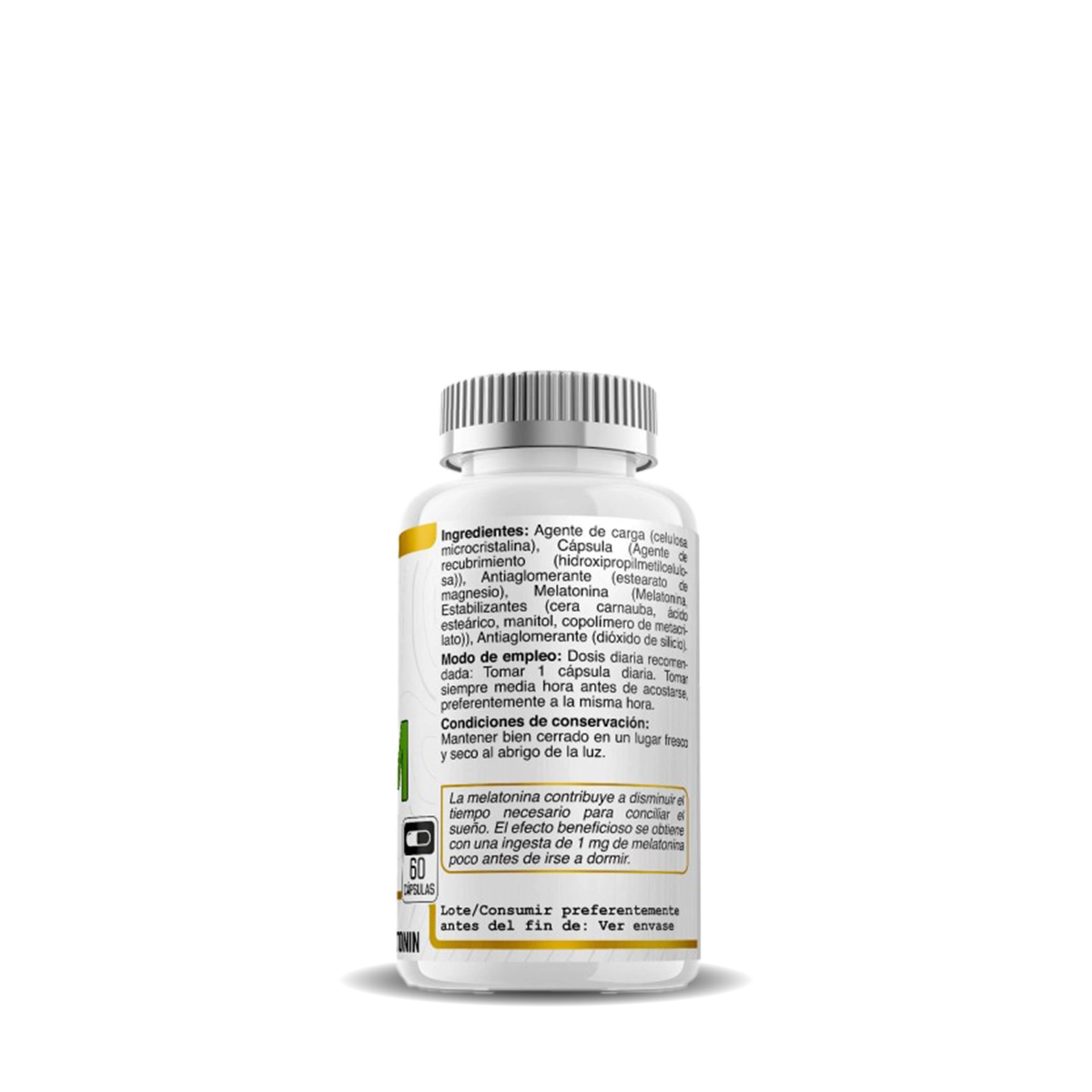 TRUE DREAM SLOW RELEASE MELATONIN 60 C?PSULAS FULL GAS