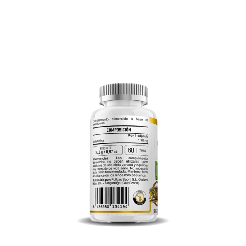 TRUE DREAM SLOW RELEASE MELATONIN 60 C?PSULAS FULL GAS