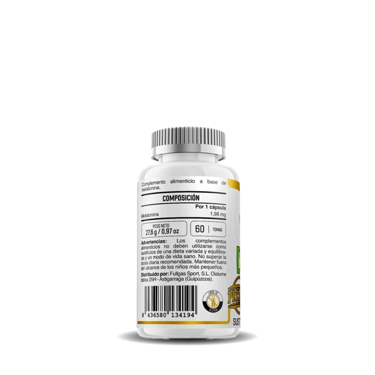 TRUE DREAM SLOW RELEASE MELATONIN 60 C?PSULAS FULL GAS