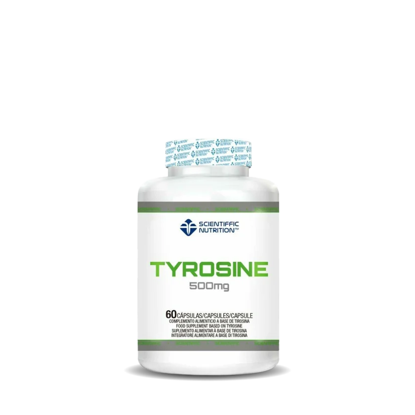 L-TIROSINA  500 MG 60 C?PSULAS SCIENTIFFIC NUTRITION