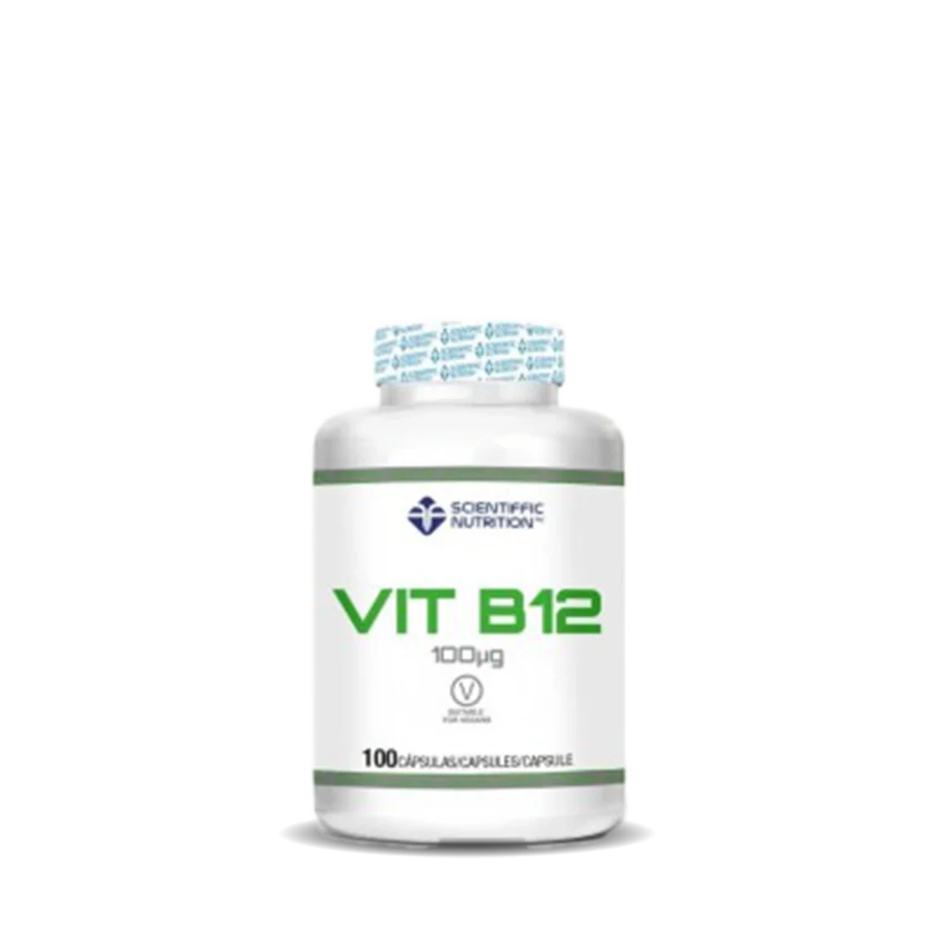 VIT B12 100ug 100 CAPS SCIENTIFFIC NUTRITION