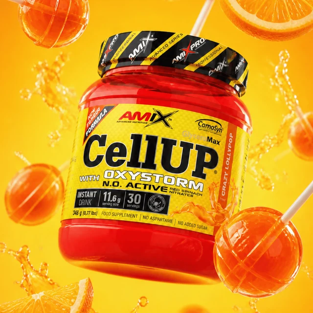 lolip PREENTRENO CELLUP OXYSTORM 348GR AMIX